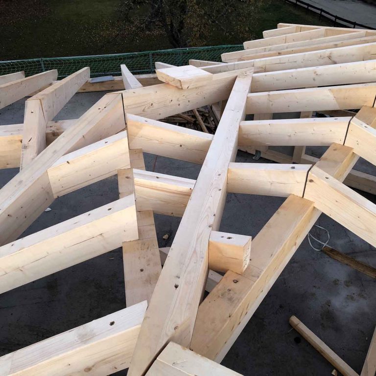 Zimmerei Schlegel Dachstuhl Neubau Holzbau