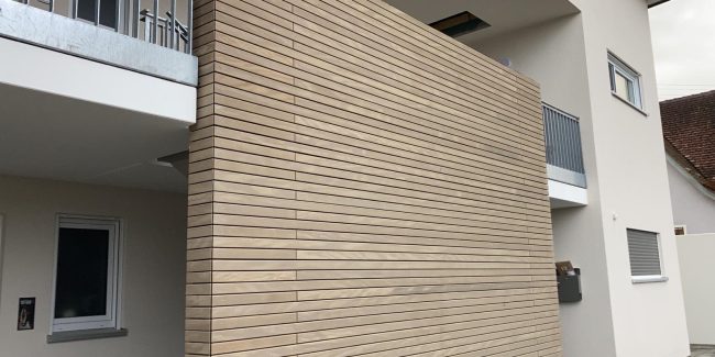 Zimmerei Schlegel moderne Holzfassade außen