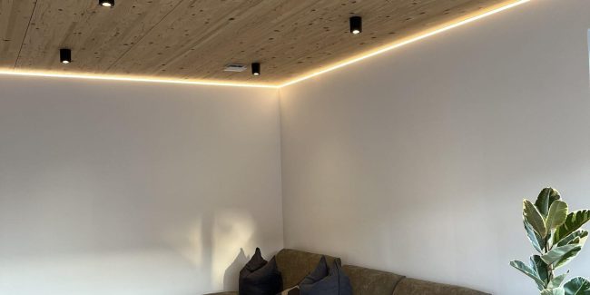 Holzdecke Wohnzimmer Innenausbau – Zimmerei Andreas Schlegel Hohentengen