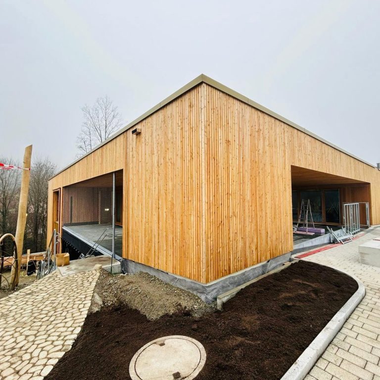 Holzfassade Zimmerei Schlegel