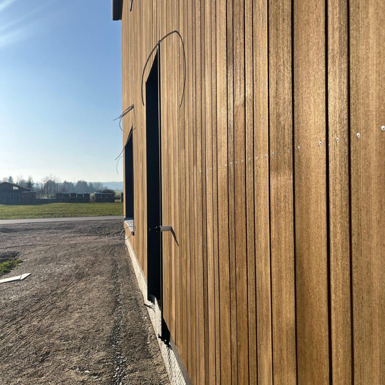Holzfassade Weißtanne